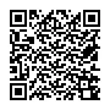 QR-код для номера телефона +19512740407