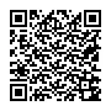 QR-code voor telefoonnummer +19512742025