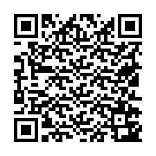 Kode QR untuk nomor Telepon +19512743576