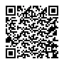 Kode QR untuk nomor Telepon +19512744901