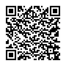 QR код за телефонен номер +19512745490