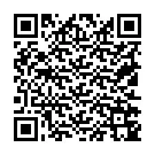 QR kód a telefonszámhoz +19512745491