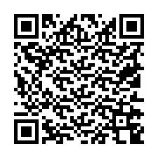 Código QR para número de telefone +19512748049