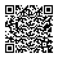 Código QR para número de teléfono +19512749025