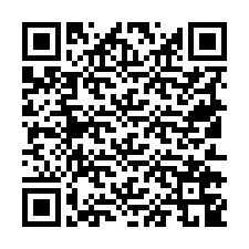 Código QR para número de teléfono +19512749914