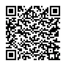 QR kód a telefonszámhoz +19512761284