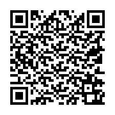 QR kód a telefonszámhoz +19512762518