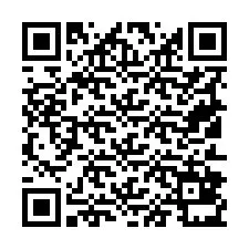 QR-koodi puhelinnumerolle +19512831445