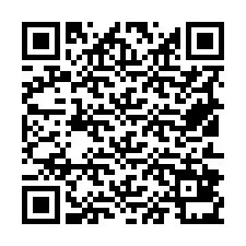 QR Code สำหรับหมายเลขโทรศัพท์ +19512831447