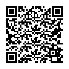 Código QR para número de teléfono +19512840023