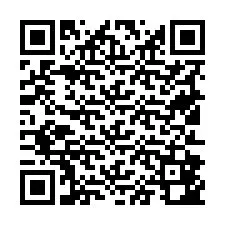 Kod QR dla numeru telefonu +19512842062