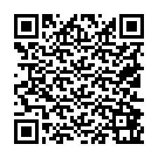 Codice QR per il numero di telefono +19512861279