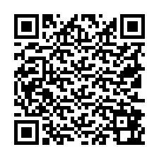 QR код за телефонен номер +19512862494