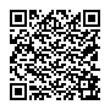 Kode QR untuk nomor Telepon +19512863121