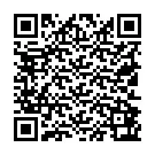 QR-koodi puhelinnumerolle +19512863234