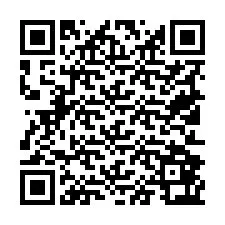 Código QR para número de teléfono +19512863329