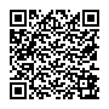 Kode QR untuk nomor Telepon +19512863806