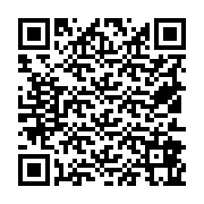 QR Code สำหรับหมายเลขโทรศัพท์ +19512865843