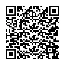 QR kód a telefonszámhoz +19512866234