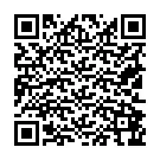 Kode QR untuk nomor Telepon +19512866235