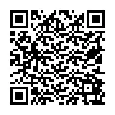 QR-код для номера телефона +19512867683