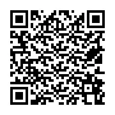 Código QR para número de telefone +19512868507