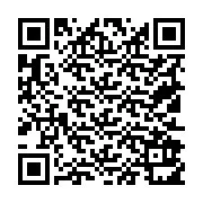 Código QR para número de telefone +19512911991