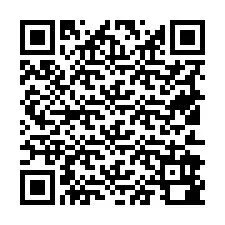 Código QR para número de teléfono +19512980812