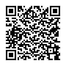 Codice QR per il numero di telefono +19512988092