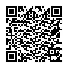 QR-код для номера телефона +19513151197