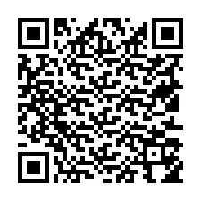 QR-koodi puhelinnumerolle +19513154382