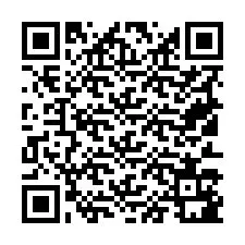 Código QR para número de teléfono +19513181515