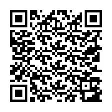 Código QR para número de teléfono +19513183994