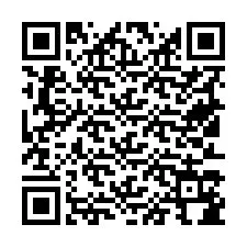 Codice QR per il numero di telefono +19513184436