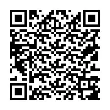 Código QR para número de telefone +19513187051