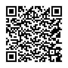 Código QR para número de teléfono +19513189131