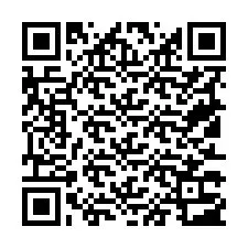 Código QR para número de teléfono +19513303191