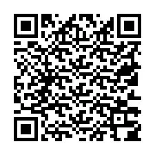 QR-koodi puhelinnumerolle +19513304318