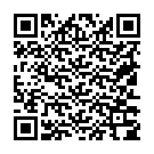 QR Code สำหรับหมายเลขโทรศัพท์ +19513304371