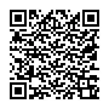 QR-koodi puhelinnumerolle +19513360048