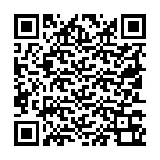 Código QR para número de teléfono +19513360078