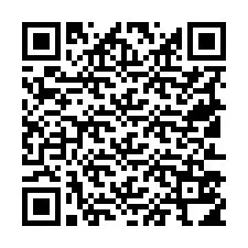 Código QR para número de telefone +19513514264