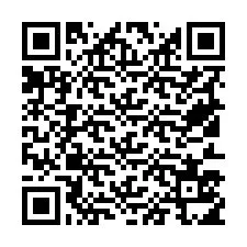 Código QR para número de telefone +19513515503