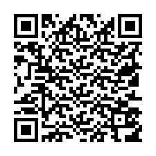 Código QR para número de telefone +19513516384