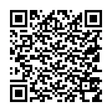 Código QR para número de telefone +19513518974