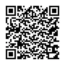 QR kód a telefonszámhoz +19513610065