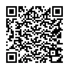 Codice QR per il numero di telefono +19513610636