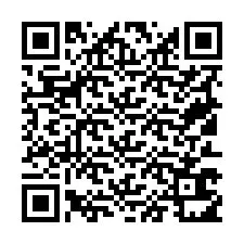 QR-koodi puhelinnumerolle +19513611151