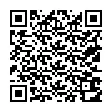 Codice QR per il numero di telefono +19513612391