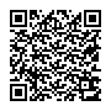 QR код за телефонен номер +19513613612